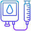 Blood bag icon 64x64