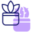Plant pot icon 64x64