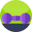 Barbell Symbol 64x64