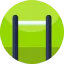 Gym bars icon 64x64
