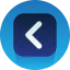 Arrow to the left Symbol 64x64