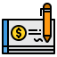 Cheque icon 64x64
