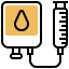 Blood donation icon 64x64