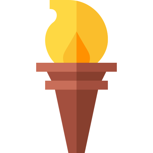 Olympic flame icon