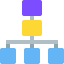 Flow chart icon 64x64