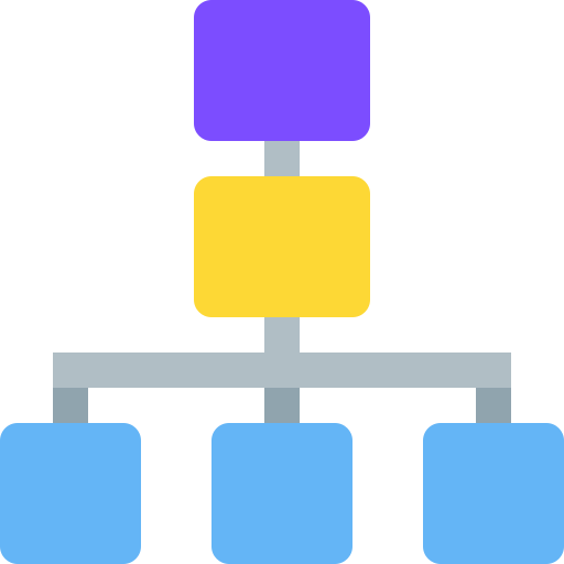 Flow chart icon