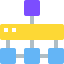 Flow chart icon 64x64