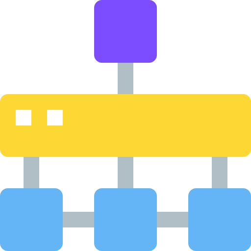 Flow chart icon