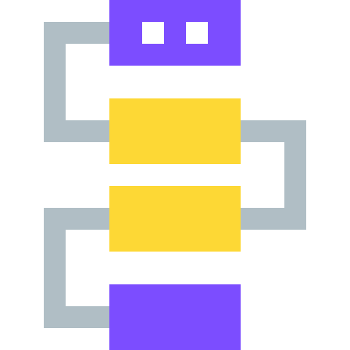 Flow chart icon