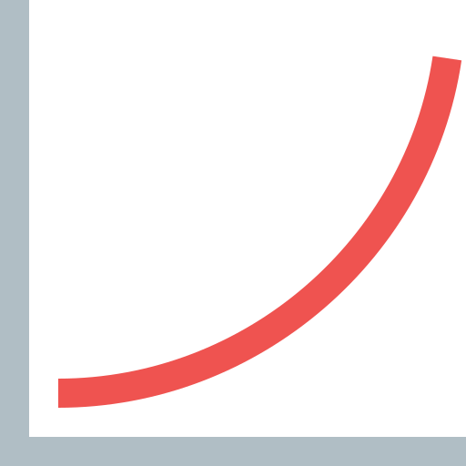Line chart icon