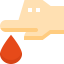 Blood test icon 64x64