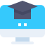 Online education Symbol 64x64
