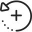Rotate Plus Symbol 64x64