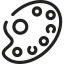 Color Palette Symbol 64x64