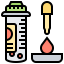Blood test icon 64x64
