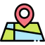 Location pin biểu tượng 64x64