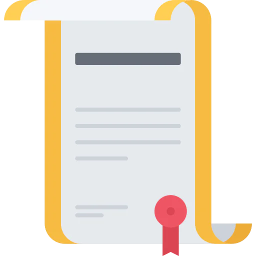 Certificate icon