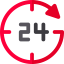 24 hours icon 64x64