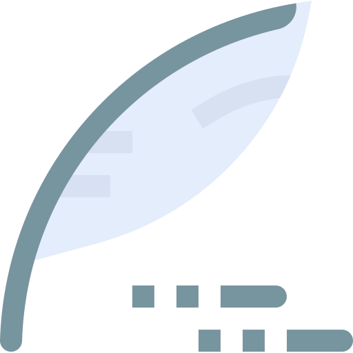 Feather icon