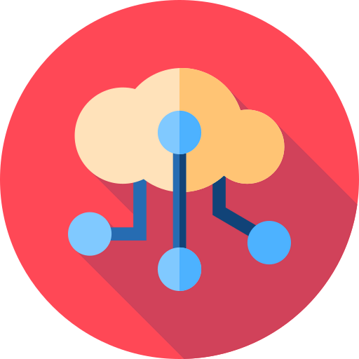 Cloud computing icon