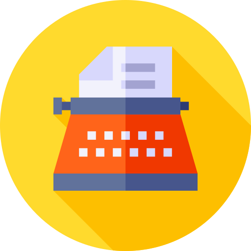 Typewriter icon