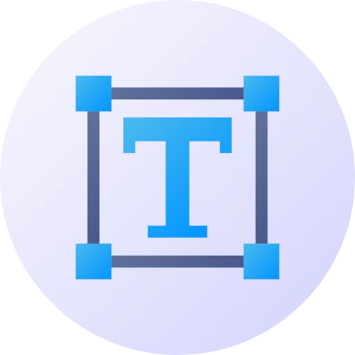 Text tool icon