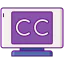 Closed caption 상 64x64