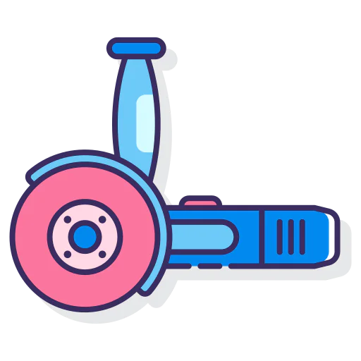 Angle grinder icon