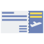 Boarding pass ícono 64x64