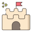 Sand castle Ikona 64x64