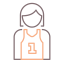 Basketball player Ikona 64x64