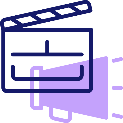 Clapperboard icon