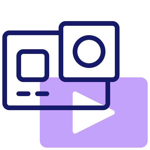 Action camera icon