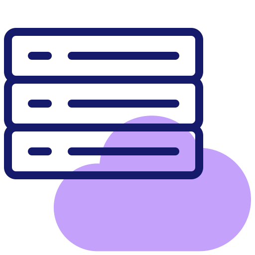 Cloud storage icon