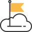 Cloud computing icon 64x64