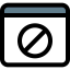 Blocked icon 64x64