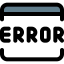 Error Symbol 64x64
