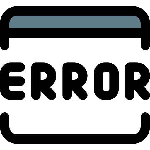 Error icon