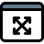 Maximize Symbol 64x64