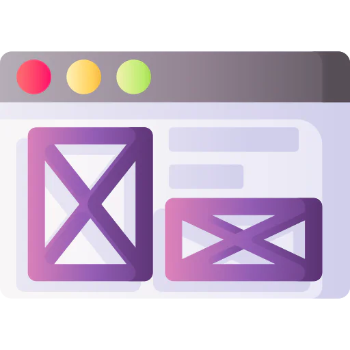Wireframe icon
