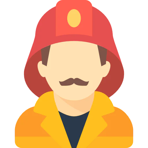 Firefighter icon