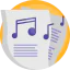 Music sheet icon 64x64