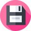 Floppy disc Ikona 64x64