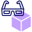 3d glasses icône 64x64