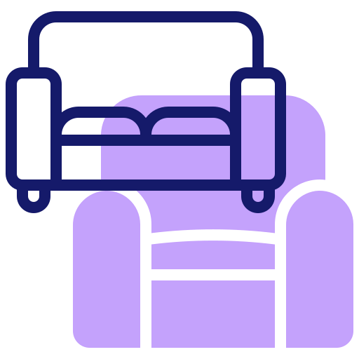 Couch set icon