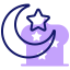 Crescent moon Ikona 64x64