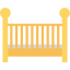 Baby bed icon 64x64