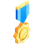 Gold medal icon 64x64
