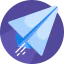 Paper plane アイコン 64x64