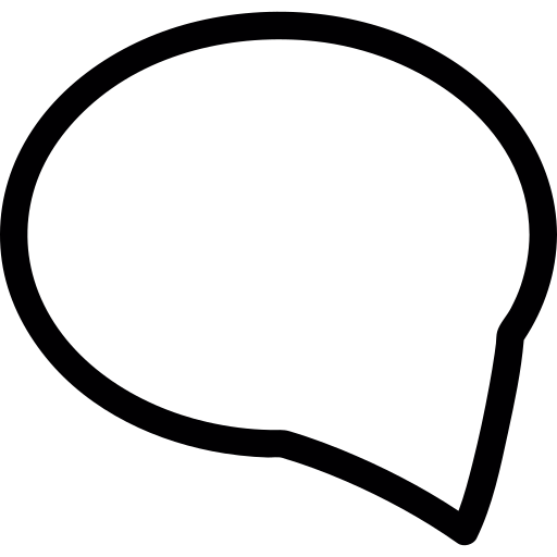 Speech bubble icon